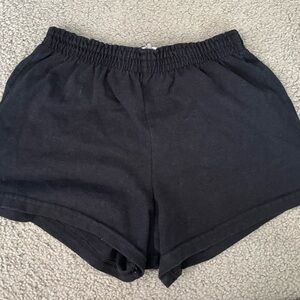 Black Soffe Shorts
